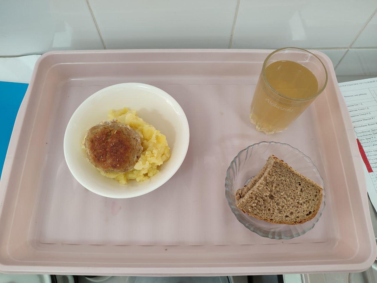 Ас мәзірi 7 апта 4 күн. Меню 7 неделя 4 день.