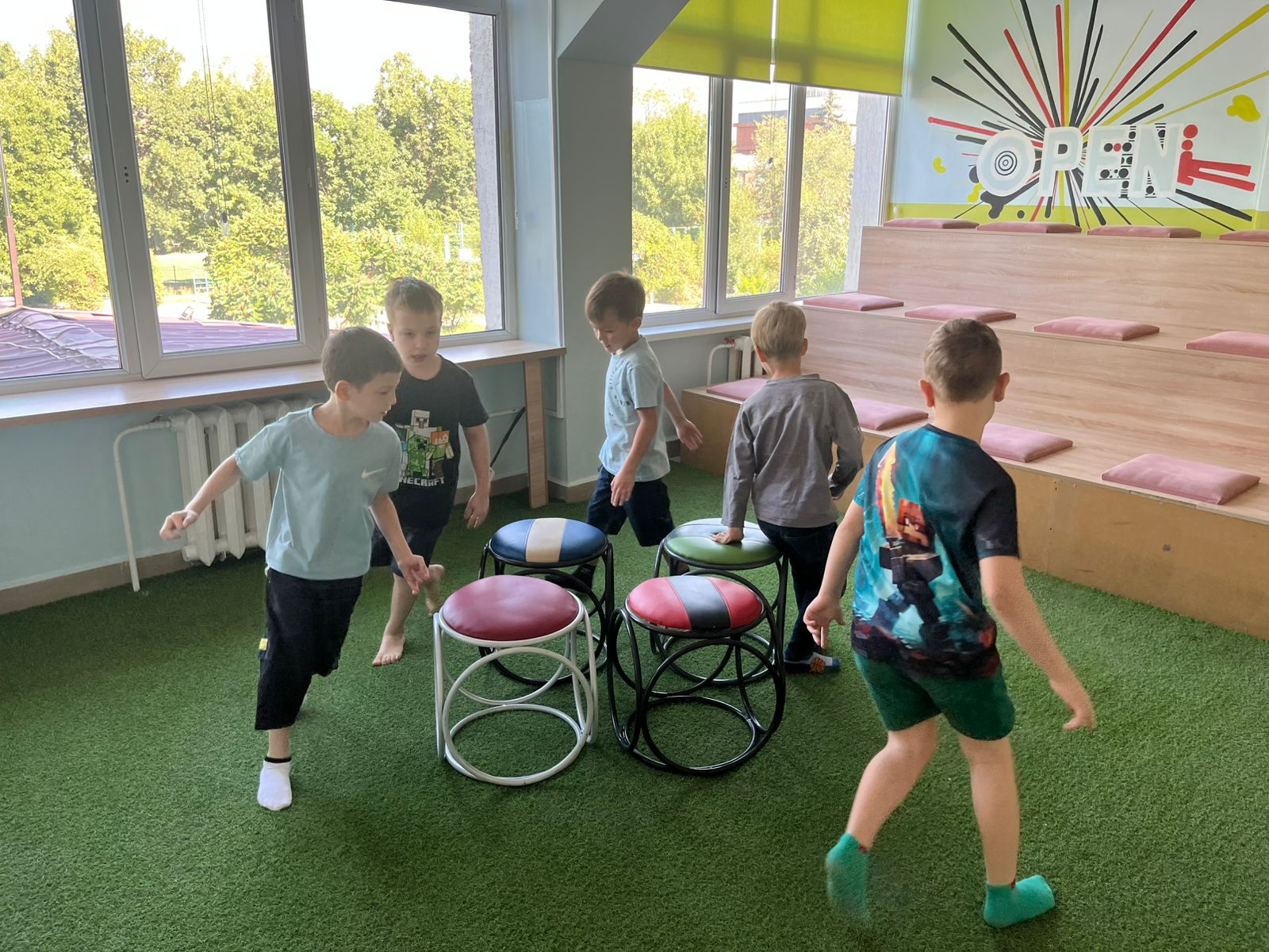 🌟 №1 мектеп-гимназиясындағы болашақ бірінші сынып оқушыларына арналған лагерьдің сегізінші күні! 📚✨/🌟 Восьмой день лагеря для будущих первоклассников в школе-гимназии №1! 📚✨