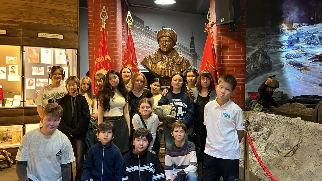 6 «Д» сынып оқушылары Алматы қаласындағы Қарулы Күштердің әскери-тарихи музейіне барды. 💂‍♂️